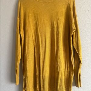 H&M Golden Crewneck Sweater